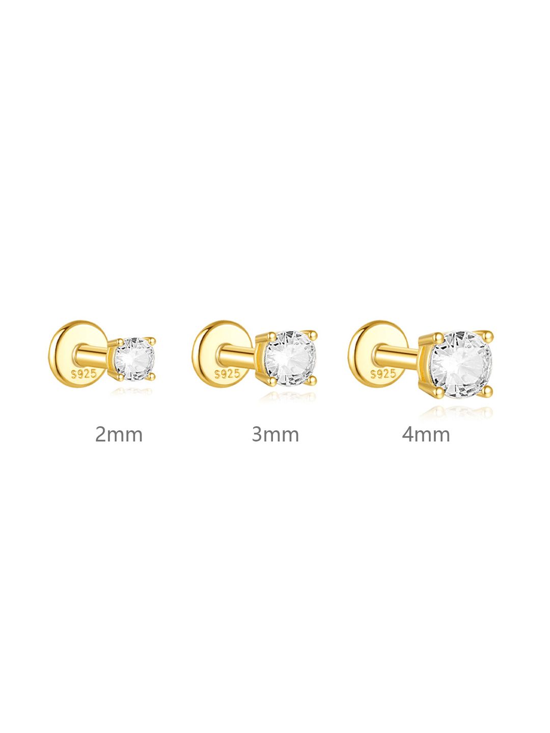 Evelyn - Gold Earrings