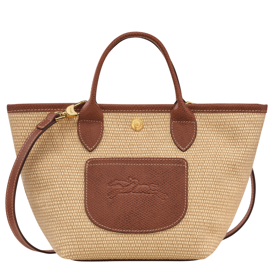 Le Pliage XS Basket Bag Brown Canvas