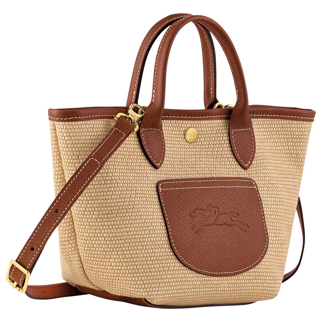 Le Pliage XS Basket Bag Brown Canvas