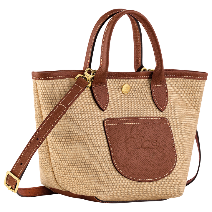 Le Pliage XS Basket Bag Brown Canvas