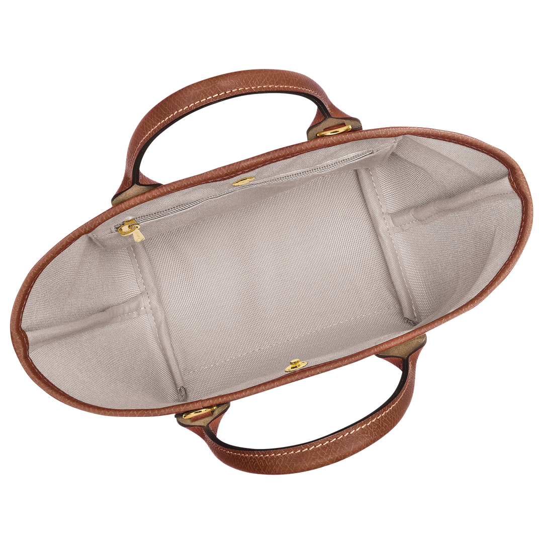 Le Pliage XS Basket Bag Brown Canvas