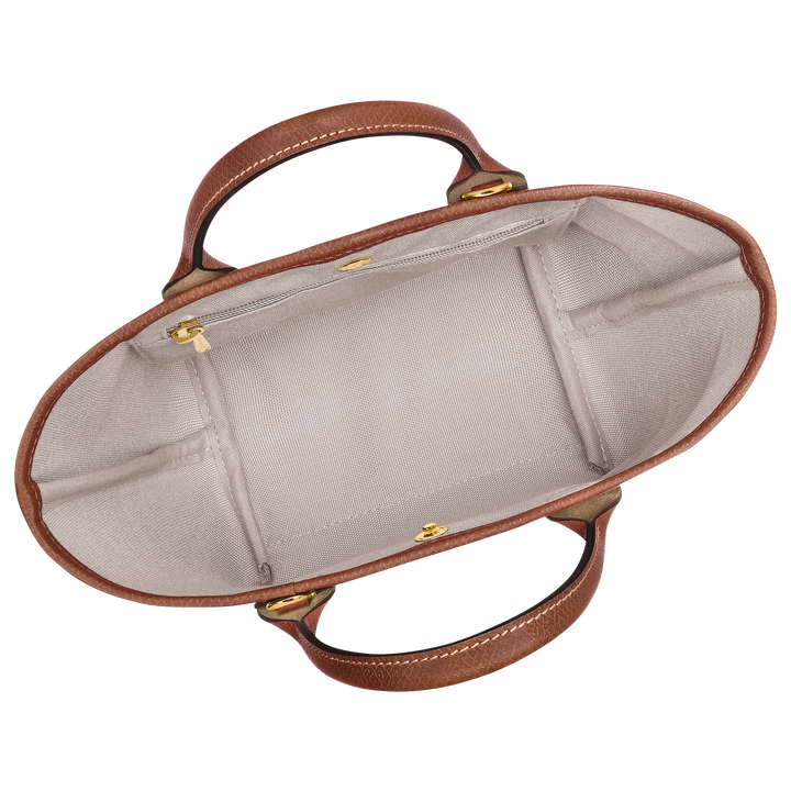Le Pliage XS Basket Bag Brown Canvas