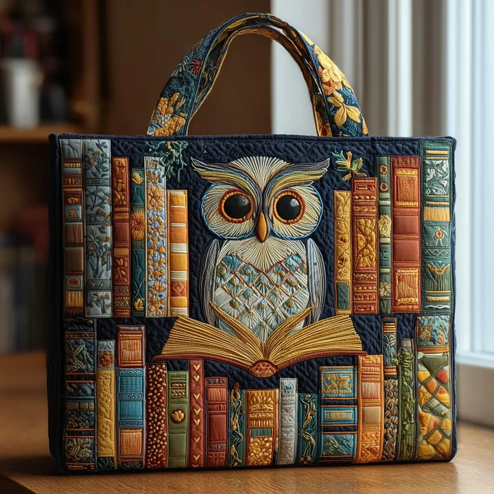 Handmade Owl Motif Bag