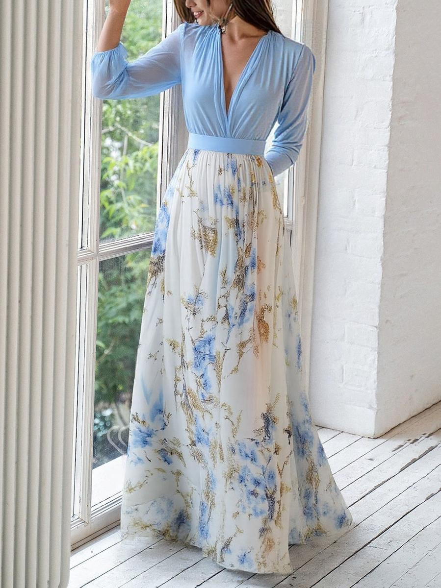 Beautiful Floral Maxi Dress