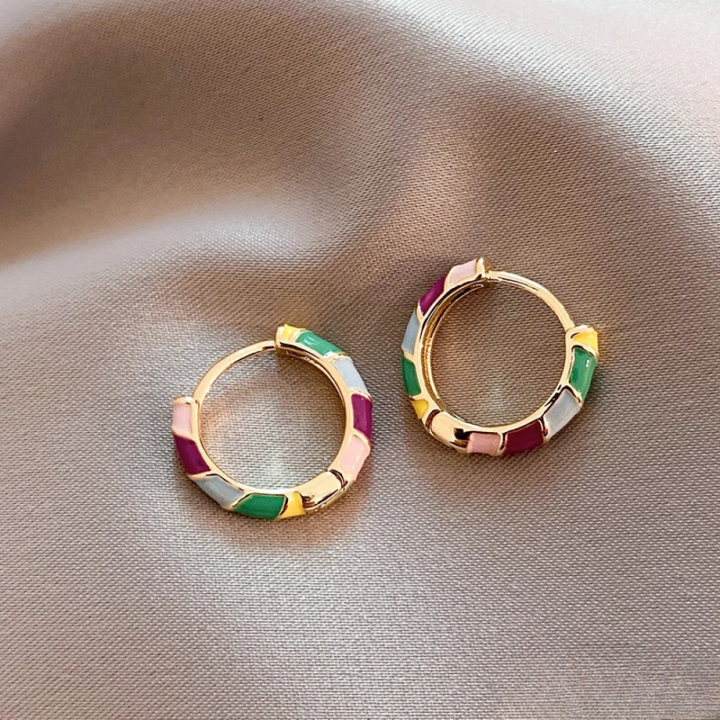 Helga-Marie - Gold Earrings