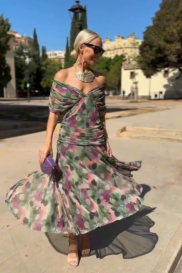 Isla | Elegant V-neck Maxi Dress