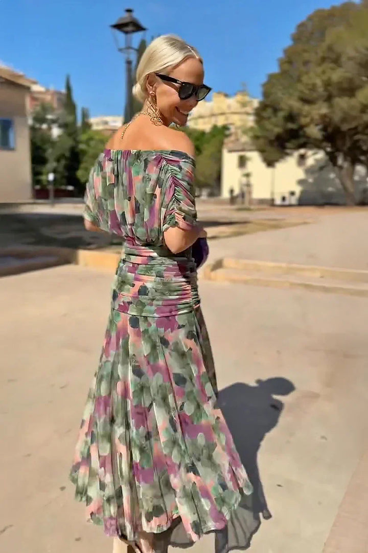 Isla | Elegant V-neck Maxi Dress