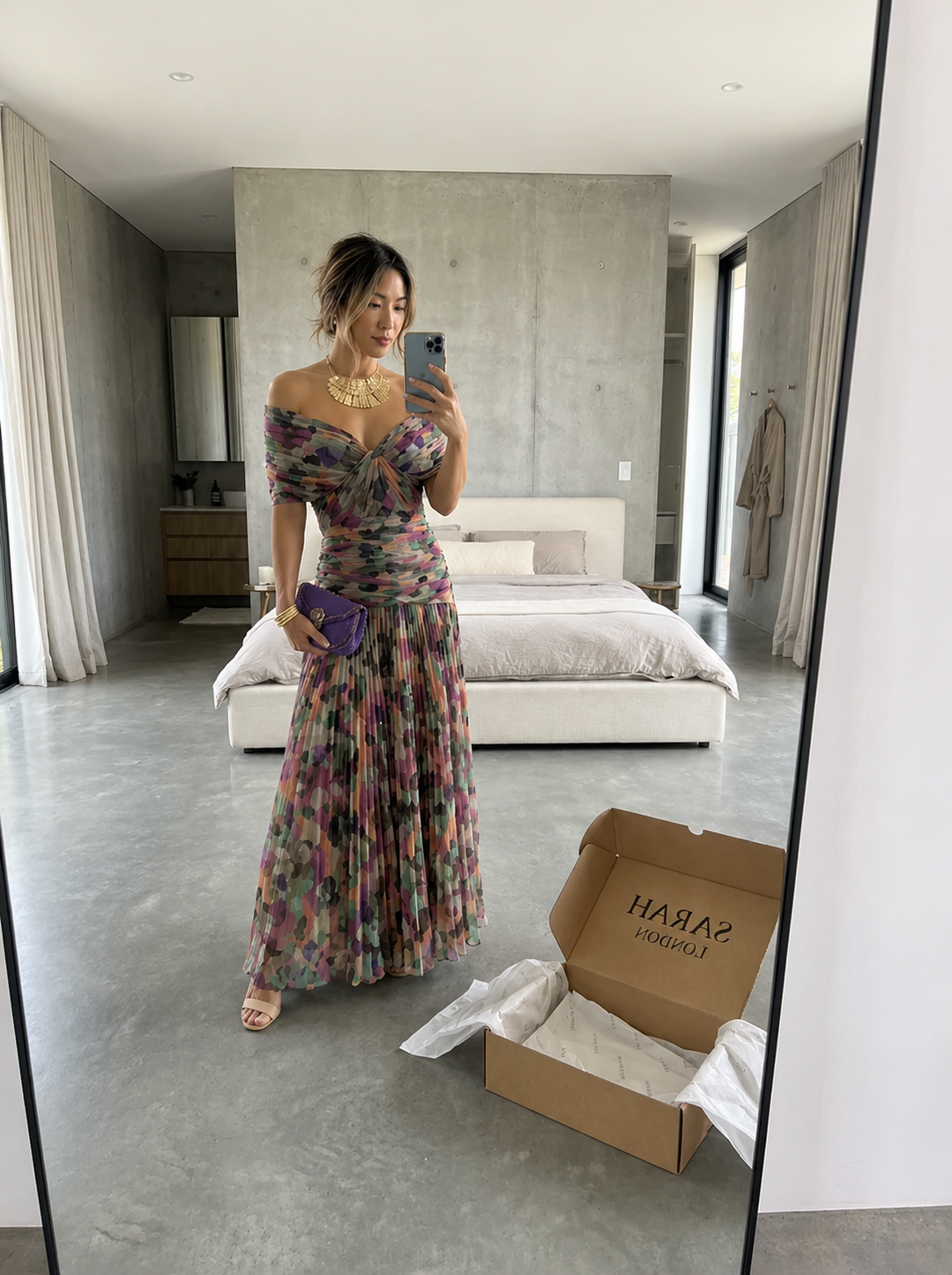 Isla | Elegant V-neck Maxi Dress