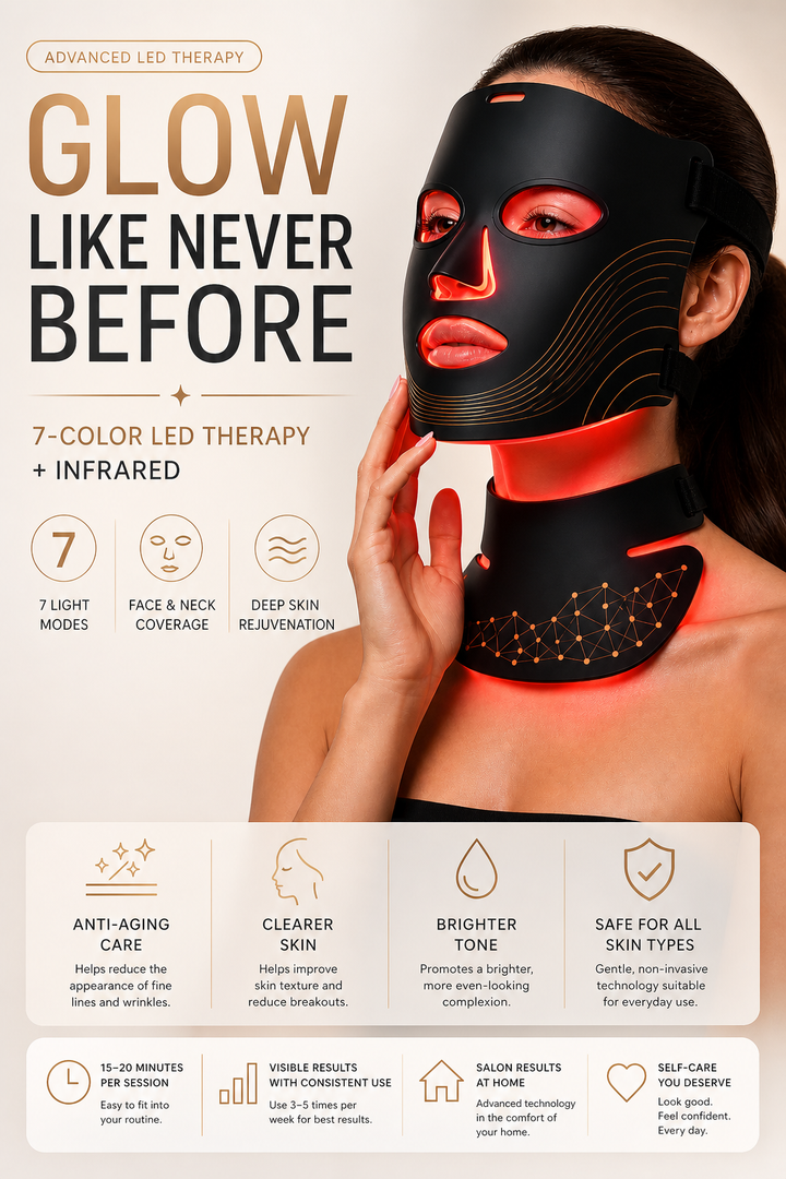 Led Face & Neck Therapy Mask