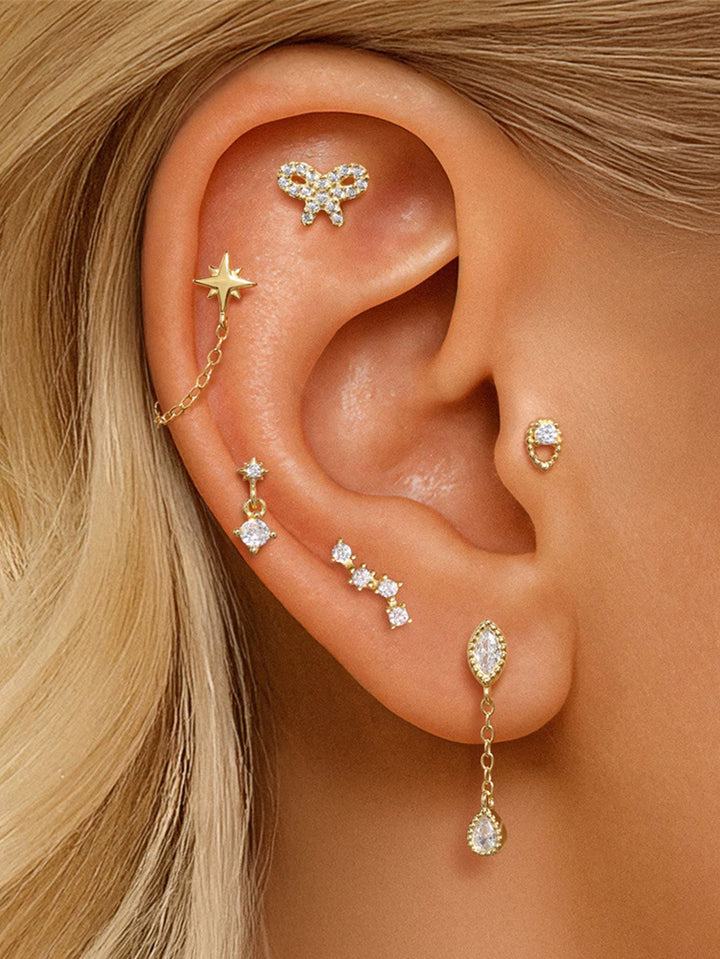 Marlene – Gold Earrings