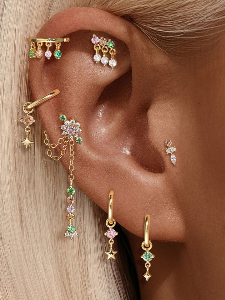 Nina – Small Gold Earrings