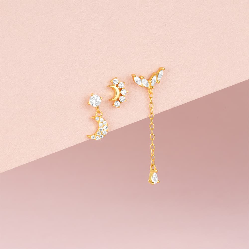 Carla – Gold Hoop Earrings