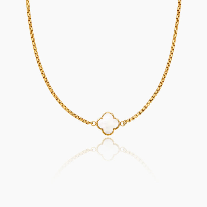 Pearl Clover Necklace