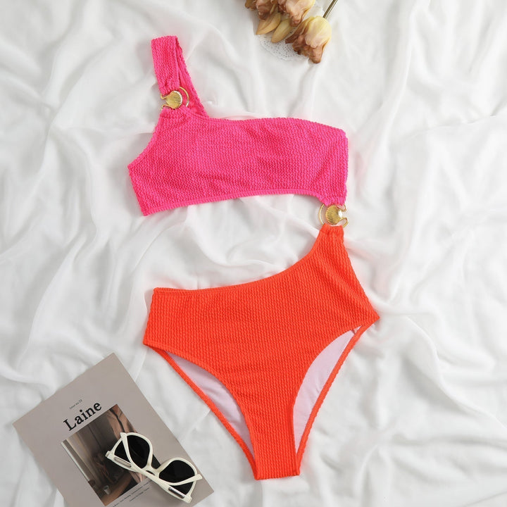 One-Shoulder Underwire Swimsuit