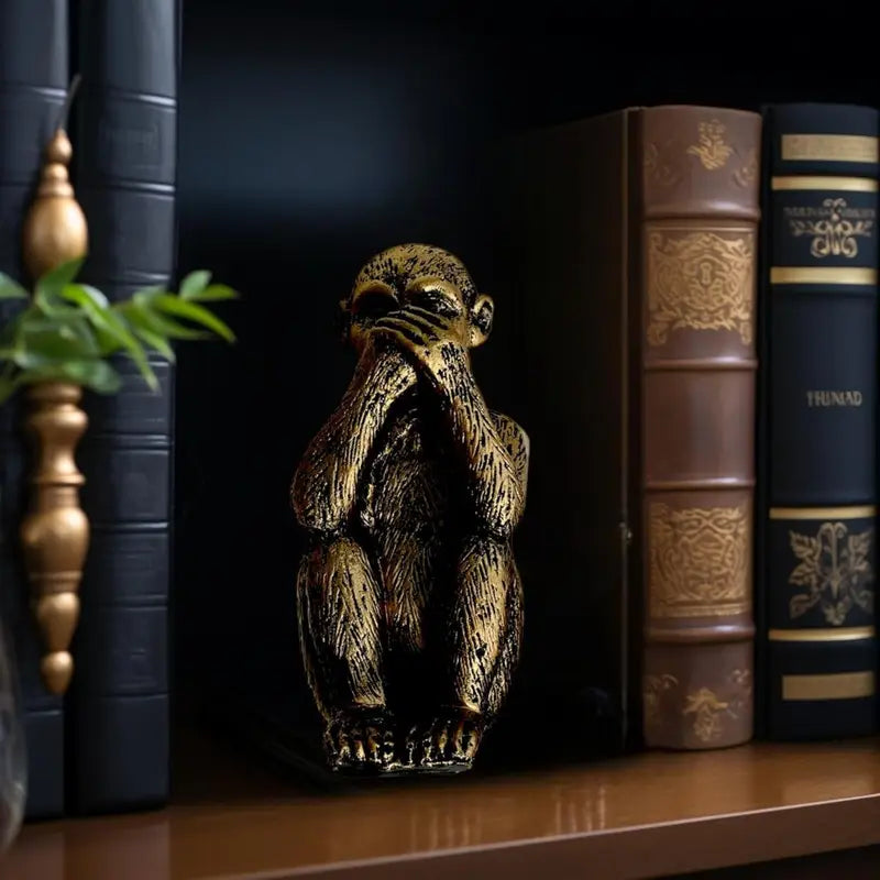 Three Wise Monkeys Decor Trio