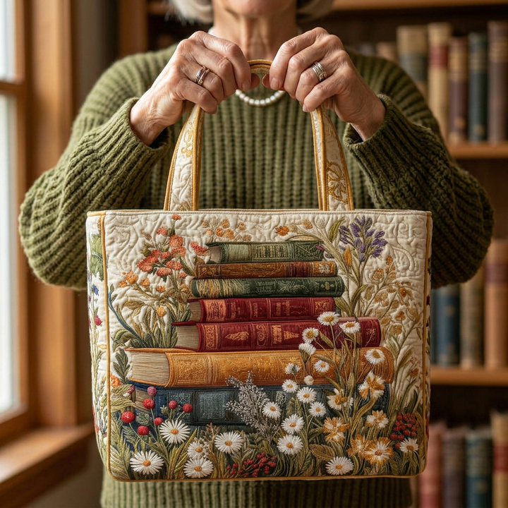 Handmade Floral Print Bag