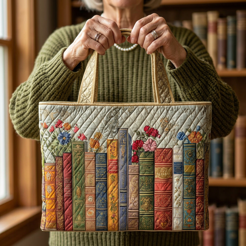 Handmade Library Bag