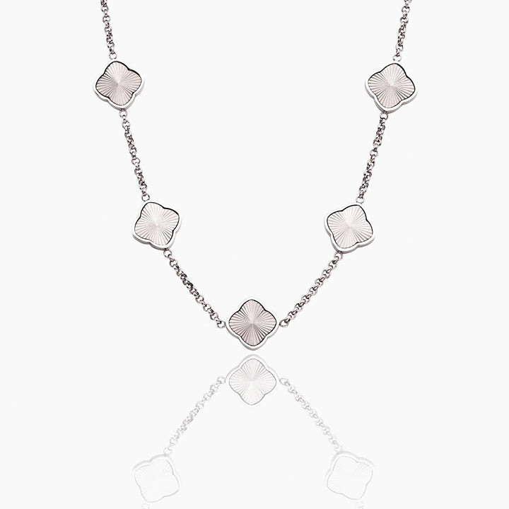 Sunburst Clover Necklace