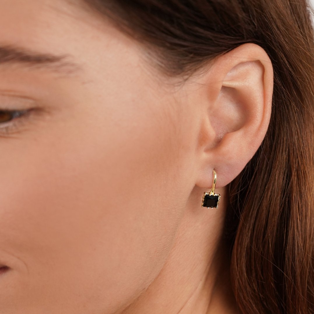 Annemarie - Drop Silver Earrings