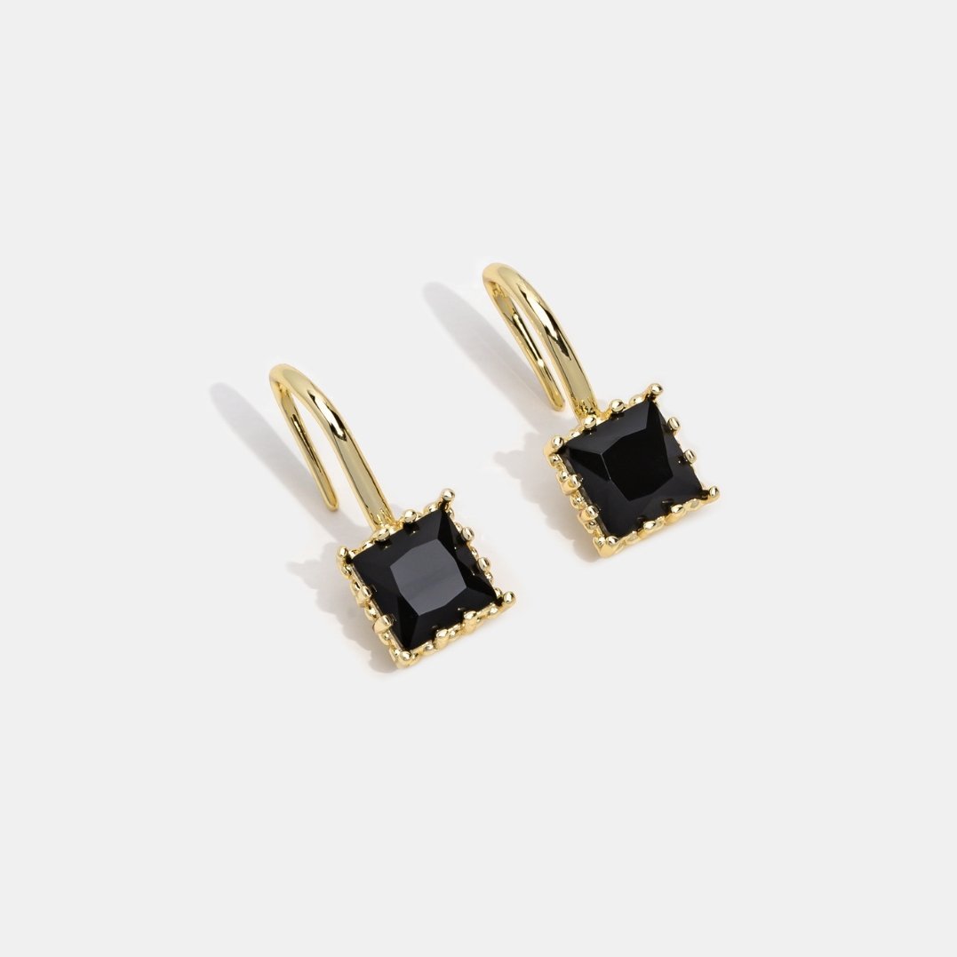 Annemarie - Drop Silver Earrings