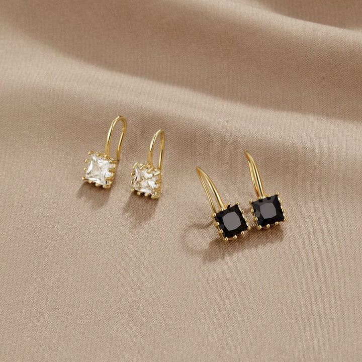 Annemarie - Drop Silver Earrings