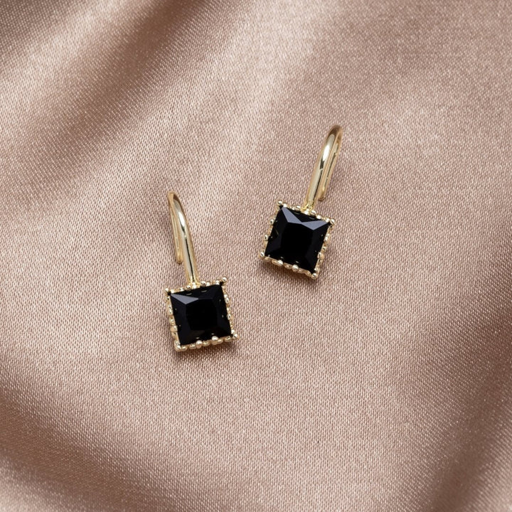 Annemarie - Drop Silver Earrings