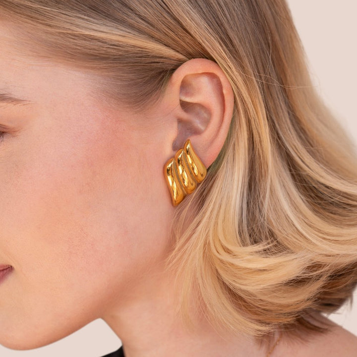 Leonora - Gold Earrings