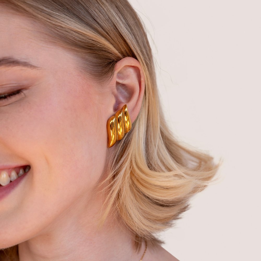 Leonora - Gold Earrings